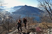 Anello del MONTE SAN MARTINO, sentinella della città di Lecco, l’11 gennaio 2020- FOTOGALLERY